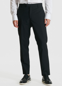 Класичні штани Les Hommes чорного кольору, фото